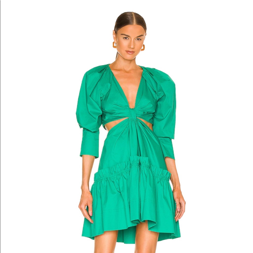 A.L.C Alexa Dress in Viridian